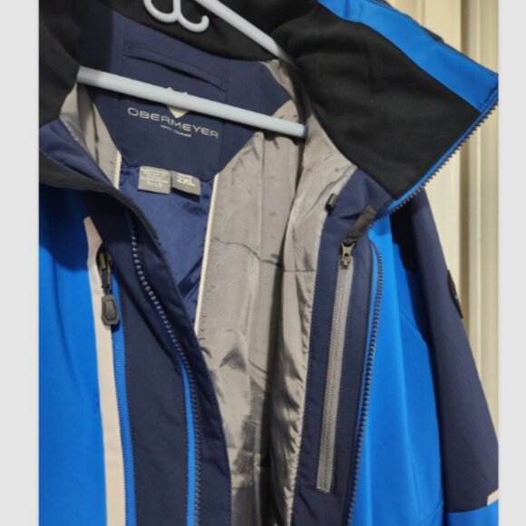 Obermeyer Foundation Alpine Ski Hooded Snowboard Jacket Coat - Picture 7 of 16